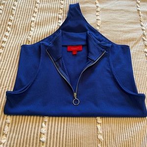 💙 EUC Mock Neck Bodysuit